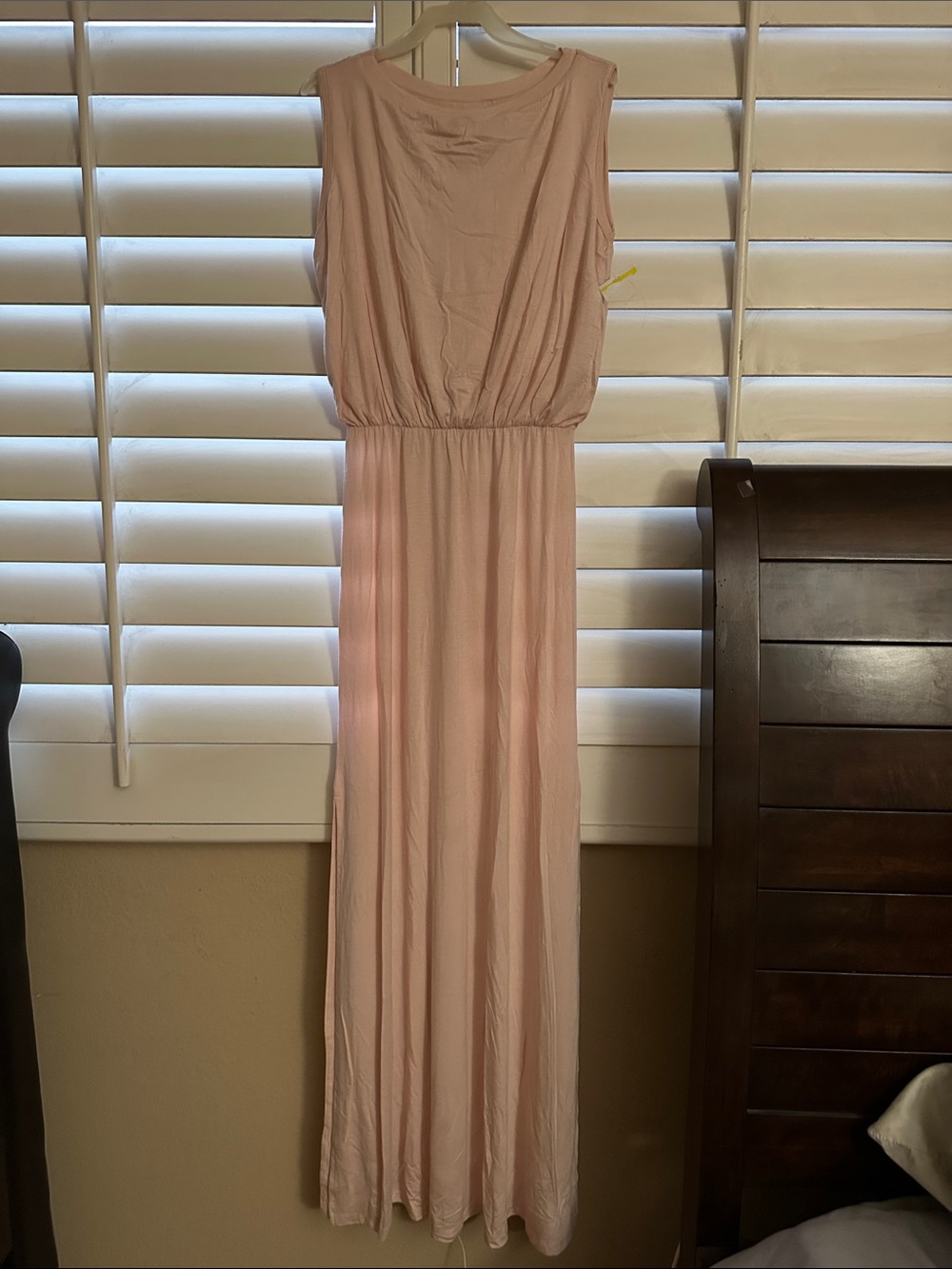 Go Couture Blush Pink Maxi Dress